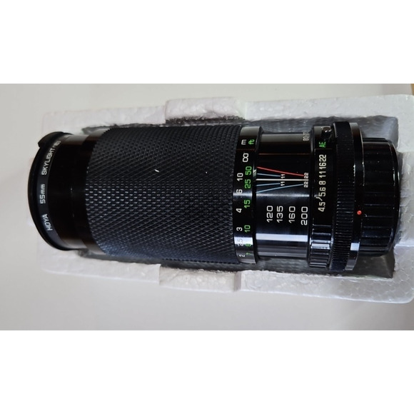 VINTAGE JCPenney 80-200mm f/4.5 Compact Macro Tele-Zoom Lens Canon Bayonet Mount - Picture 2 of 16